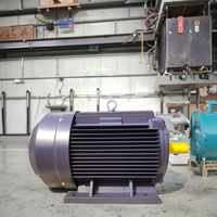 Moteur électrique asynchrone triphasé HGC haute efficacité IE1 220V AC 1500 tr/min 50Hz 1,5KW entièrement fermé avec pied de 32mm