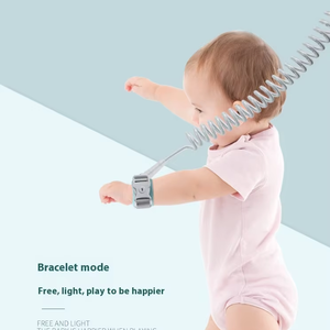 Expert-Approved Adjustable Toddler Safety <b>Harness</b> Anti-Lost Kids Walking System Growing Baby Leash Polyester Cartoon Pattern YC - Product Image 1