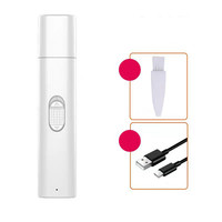Lime à ongles électrique rechargeable pour animaux de compagnie, silencieuse, outils de toilettage et de nettoyage pour chiens