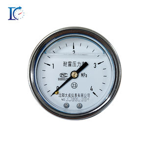 Axial montiertes Öl-und Luftdruck manometer mit 60mm Durchmesser zur Messung unterschied licher Drücke - Product Image 1
