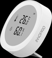 Capteur intelligent de température et d'humidité ZigBee, détecteur numérique à grand écran LCD pour l'intérieur, la maison et le bureau