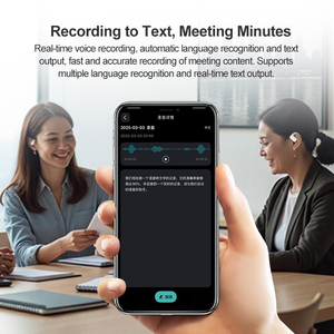 Auriculares Traductores de Voz Inteligentes con 165 Idiomas, ODM al por Mayor, para Reuniones de Negocios y Viajes al Extranjero, con Certificación RoHS y REACH - Product Image 4