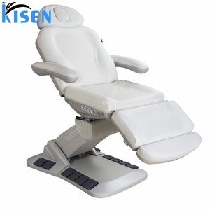 Kisen, le lit de beauté électrique le plus haut de gamme à 4 moteurs avec commande au pied, rotation, couleur personnalisée, pour soins des cils, cosmétiques, spa et soins du visage - Product Image 2