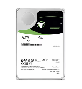 ฮาร์ดดิสก์ Exos รุ่นใหม่ ST24000NM007H ความจุ 24TB ขนาด 3.5 นิ้ว 7200RPM SAS3 6Gb/s 512M ฮาร์ดไดรฟ์ภายในสำหรับองค์กร ยี่ห้อ Exos รุ่นใหม่ ST24000NM00 - Product Image 1