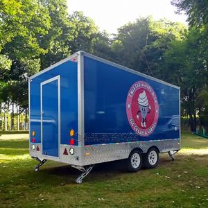 Livraison gratuite <span class=keywords><strong>Vente</strong></span> de nourriture Doner <span class=keywords><strong>Mobile</strong></span> pour Kebab Chariot <span class=keywords><strong>Mobile</strong></span> Food Truck avec cuisine complète Remorque Café avec grand prix - Product Image 1