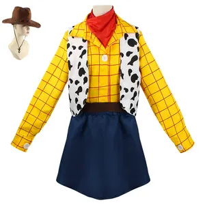 Best Made Toy Story Cowboy Kid Costume Halloween Costumes For Kids Movie Performance Girl Cowboy Woody Costume