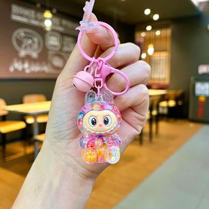 Chất lỏng Keychain phim hoạt hình đáng yêu búp bê QuickSand Móc Chìa Khóa 3D Búp Bê Móc khóa bán buôn túi trang trí móc chìa khóa quà tặng khuyến mãi - Product Image 2