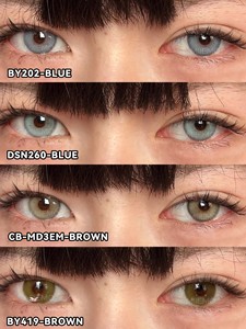 Lentes de Contacto de Color Azul Suave, Naturales y de Lujo, <span class=keywords><strong>Precio</strong></span> al por Mayor, Varios Estilos para Ojos, Duración de Seis Meses - Product Image 1