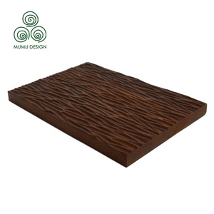 MUMU eko kapalı dekoratif ahşap Siding çıta paneli ahşap malzemeleri iç ahşap duvar kaplama - Product Image 1