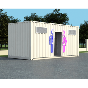 Skyacross2623 Changxu Casa <span class=keywords><strong>Mobile</strong></span> Prefabbricata Portatile con Doccia e WC, <span class=keywords><strong>Cabina</strong></span> <span class=keywords><strong>Mobile</strong></span> per Servizi Igienici Pubblici - Product Image 1