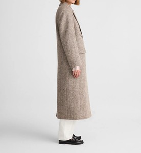 Abrigo de Invierno Cruzado con Diseño de Espiga - Abrigo de Mujer Acolchado y Cortavientos con Forro de Algodón - Product Image 4