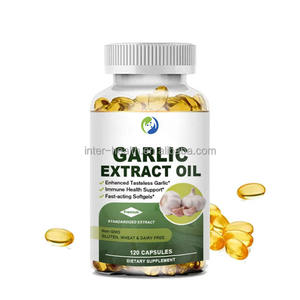 ASAP OEM Halal Food Grade <b>Garlic</b> Oil Softgel <b>Capsules</b> Natural Hair Supplement in Bottle - Product Image 2