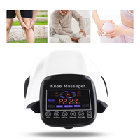 PAKISS OEM ODM Bluetooth Kniemassagegerät Luftkompression Vibration 3 Wärmestufen Sprachansage LED-Anzeige Wiederaufladbar für den Heimgebrauch