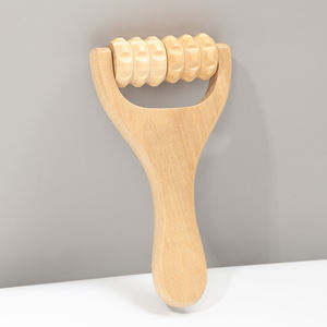 Rodillo Masajeador de Madera Manual para Baño Cepillo Anticelulitis Herramienta de Liberación Muscular Drenaje Linfático para Terapia de Puntos Gatillo Corporales - Product Image 6