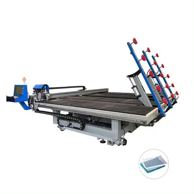 CE сертифицированная автоматическая загрузка CNC машина для резки стекла для оконной двери машина для производства стекла