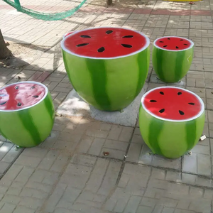 ชุดโต๊ะเก้าอี้ทำจากไฟเบอร์กลาสหน้าตลกๆแบบ Y218A โต๊ะน้ำชาทำจากไม้ทนทานเหมาะสำหรับใส่ไปโรงเรียนในสวนกลางแจ้ง - Product Image 6