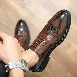 รองเท้าหนังลำลองสไตล์ธุรกิจสำหรับผู้ชายรุ่นใหม่ปี 2026 รองเท้าทางการทันสมัยสำหรับสุภาพบุรุษ - Product Image 1