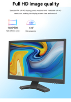 Nouvel écran tactile LCD large sans cadre IPS 15,6 pouces 1080p 60Hz 75Hz pour ordinateur de bureau, jeux, maison, bureau, PC, affichage LED HDR