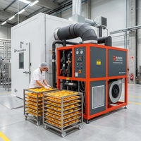 OEM/ODM Automatische 8,2kW 380V Warmtepompdroger voor industriële voedselafval-dehydrator met gesloten-loopsysteem
