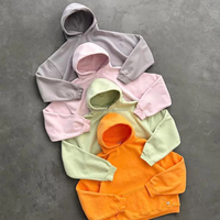 Sudadera con capucha de color liso para hombre, con cremallera completa, estilo oversize, ropa urbana, personalizada, OEM, ODM, proveedor mayorista de marca privada