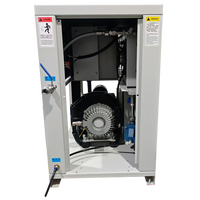 Compresseur d'air à spirale sans huile YiBang 2,2 kW 3 CV 240 L/min, réservoir 5 L, 8 bars, à aimant permanent, à fréquence variable