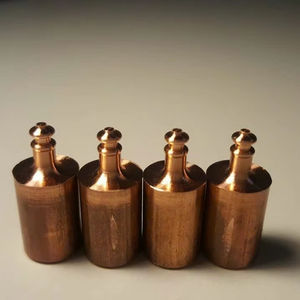 Tige en cuivre rouge usinée sur mesure par CNC, tige en cuivre de haute qualité pour composants conducteurs électriques - Product Image 1