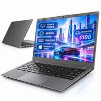 Laptop PC 14 Inci Siap Kirim RK3566 Quad Core 2GB RAM 32GB Penyimpanan FHD IPS Notebook Komputer Grosir Langsung Pabrik SKD CKD