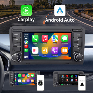 Système de navigation Android Aud A3 avec grand écran, commande centrale intégrée, radio intelligente, caméra de recul USB compatible avec le tableau de bord - Product Image 2