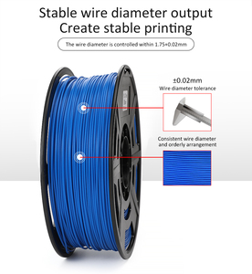 Filamento PLA Flexible de 1.75mm en Rollo de 1kg, Diferentes Colores, para Impresora 3D, Filamento PLA Seda Arcoíris, OEM/ODM - Product Image 4
