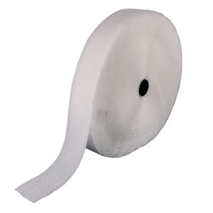 Cintas de gancho y bucle tejidas sin adhesivo para máquina de coser, cierres para accesorios de ropa, blancas, compatibles con OEM y ODM - Product Image 3