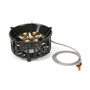 Los fabricantes suministran directamente barbacoa al aire libre estufa de loto de acero inoxidable asador portátil para acampar con horno a prueba de aire - Product Image 1