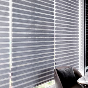 Persianas enrollables <span class=keywords><strong>de</strong></span> cebra inalámbricas seguras <span class=keywords><strong>para</strong></span> niños <span class=keywords><strong>para</strong></span> cubiertas <span class=keywords><strong>de</strong></span> ventanas contemporáneas <span class=keywords><strong>para</strong></span> salas <span class=keywords><strong>de</strong></span> estar, guarderías y apartamentos - Product Image 2