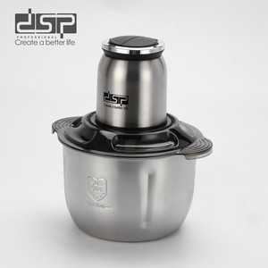 Opción Popular DSP, Picadora de Alimentos Profesional de 500W, Tazón de 5L, Cuchillas Dobles de 28K RPM - Alta Resistencia para Nueces/Especias/Vegetales, Herramienta de Cocina para el Hogar - Product Image 3