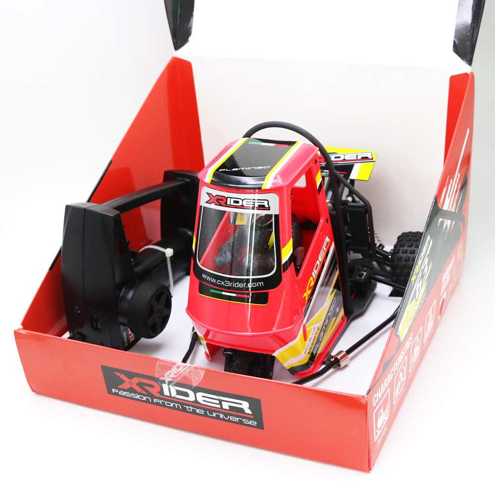 1個 リモコンカー X-Rider 2.4G 1/8 ピアジオ・アペ 1:8 2WD キッズ
