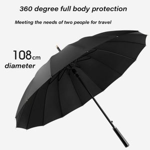 Wholesale 30 Inch Large <b>Windproof</b> Logo Prints Big Luxury Promotional Custom Long <b>Umbrella</b> Suppliers Promotion Gift - Product Image 2