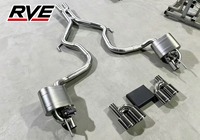RVE Plug-and-Play Valvetronic Catback Auspuffanlage für Mercedes-Benz SL500 R230 M113 5.0L V8 2001-2012 |   Edelstahl-Leistungssystem