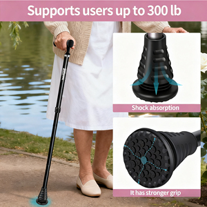 Nuovo Arrivo: Bastone da Passeggio Pieghevole Regolabile, Punta Rinforzata per <span class=keywords><strong>Tutti</strong></span> i Terreni, Nuovo Stile 2025 - Product Image 5