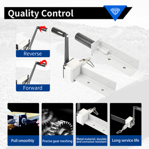 Pressa per Arco da Caccia con Verricello, Morsa per Tiro con l'Arco 100LBS, Strumento Regolabile per Riparazione e Accordatura, Accessori per Arco Compound - Product Image 3