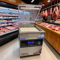 Machine de mise sous vide à chambre unique à faible bruit et faible consommation d'énergie, 340T, pour les fruits de mer, applicable au commerce et à la maison