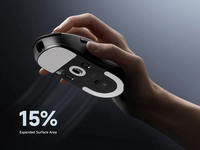 Souris de jeu sans fil MCHOSE A5 V3 ultra-légère, taux de polling 8K Hz, capteur Paw3395 tri-mode pour joueurs d'e-sport PC