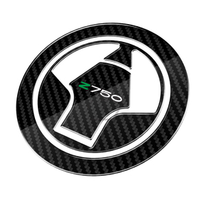 Autocollant de protection pour réservoir de moto, aspect <span class=keywords><strong>carbone</strong></span> 3D, pour Kawasaki <span class=keywords><strong>Z750</strong></span> Z750R Z 750 2007-2012 - Product Image 5