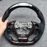 Volant en fibre de carbone forgé avec LED pour Lexus RC F RC350 RC300 RC200t ISF IS350 IS300 IS250 IS200t NX300h GS350 GS F