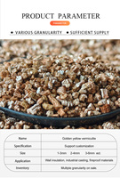 Vermiculite horticole pour jardinage biologique, amélioration de la qualité du sol, matériau pour tapis de reptiles (tortues, serpents) et animaux domestiques