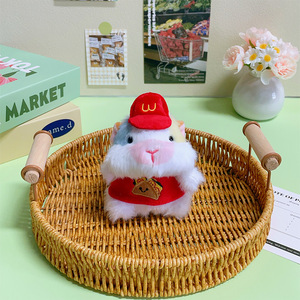 Figurine en peluche cochon hollandais mignon, style célébrité internet transfrontalière, créative, avec pendentif, thème serveur et <span class=keywords><strong>chef</strong></span>, en coton PP, pour anniversaire - Product Image 6