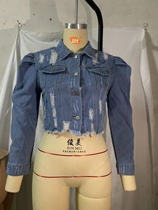 Less MOQ Trendy <strong>Jean</strong> <strong>Jackets</strong> Blue <strong>Black</strong> Crop Fall Distressed <strong>Jacket</strong> Denim Coat Plus Size 5XL <strong>Jean</strong> <strong>Jackets</strong> for Women 2020 - Product Image 5