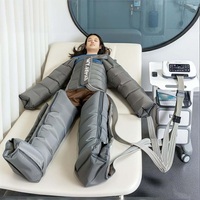 Appareil de thérapie par compression d'air approuvé CE MDR, machine professionnelle de drainage lymphatique pour soulager le lymphœdème