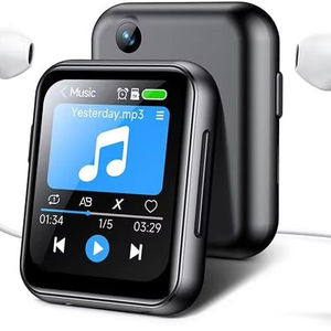 Lecteur MP4 portable HiFi avec écran tactile 2 pouces et caméra 1080P, corps métallique, idéal pour la gym, les voyages et les études - Product Image 1