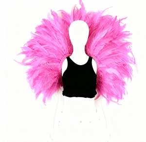 Tüy kanat hafif sineklik tarzı cadılar bayramı COSPLAY kostüm özelleştirilebilir renk peri kanatları toplu karnaval Unisex yetişkinler - Product Image 5