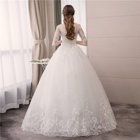 S0226A Nouvelle Mode Robes de Mariée de Haute Qualité Sur Mesure Élégante Robe de Bal Robe de Mariage Pas Chère