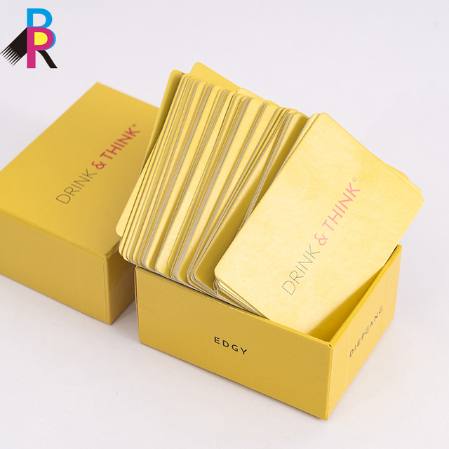 Custom Printing Adult Question Card Party Games Indoor Multiplayer Playing Card Games for Adults